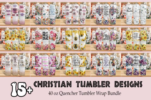Christian 40oz Quencher Tumbler Wrap