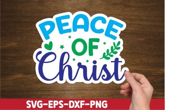 Christian Sticker SVG Design for Crafts