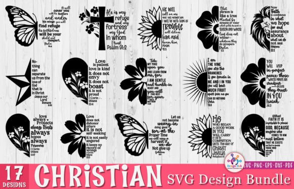 Christian SVG Bundle, Faith Bundle for Crafts