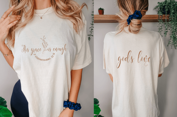 Elegant Christian Quote SVG