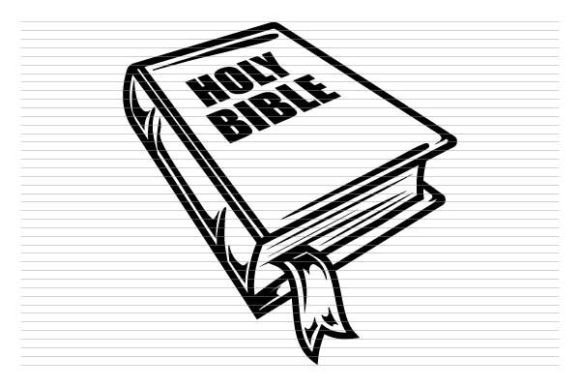 Holy Bible Christian Book Illustrations