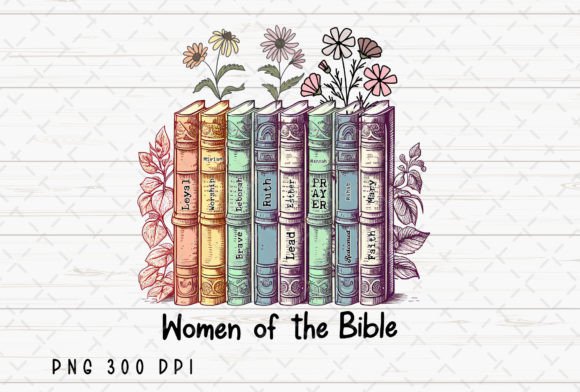 Women of the Bible Retro Christian Books